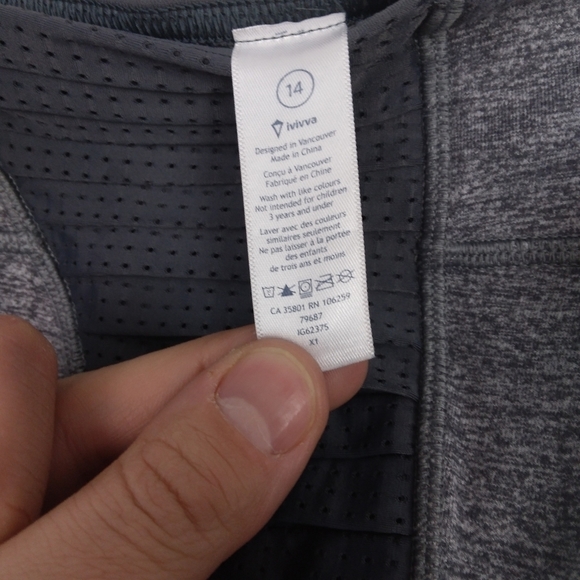 Ivivva by Lululemon | Girls Active Leggings - Picture 8 of 8